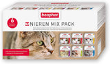 BEAPHAR – Pacchetto misto Renal Diet – Alimento completo per gatti con insufficienza renale cronica – Per supportare la funzionalità renale – 6 x 100 g