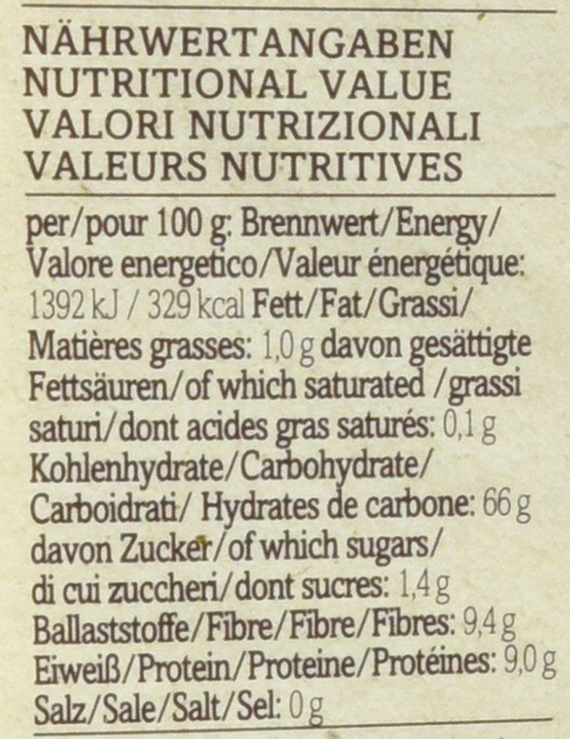 Verival Maisgrieß - Bio, Confezione 6Er (6 Buste X 500 G) - Bio Cereale Naty Shop