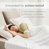 Coperta ponderata Gradi di comfort 135X200Cm 7Kg, coperta terapeutica antistress in cotone 100%, coperta pesante Coperta ponderata per adulti Può migliorare il sonno e ridurre lo stress Gradi di comfort Letti e coperte