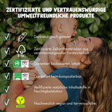 Salviette per neonati Naty | 100% privo di erbe e profumi per pelli sensibili | Salviette compostabili senza plastica e certificate con acqua purificata al 98% | 672 salviette (12 confezioni)