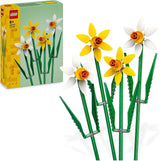 Narcisi LEGO Botanicals - Regali di Pasqua per ragazze e ragazzi - Fiori artificiali per bambini - Bouquet di fiori come decorazione per la stanza o l'ufficio - Regalo per donne - 40747 Set da costruzione Besuche den LEGO-Store Single