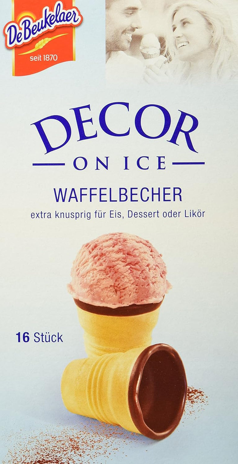 Debeukelaer Decor on Ice - Confezione di waffle, confezione da 12 (12 x 60 g)