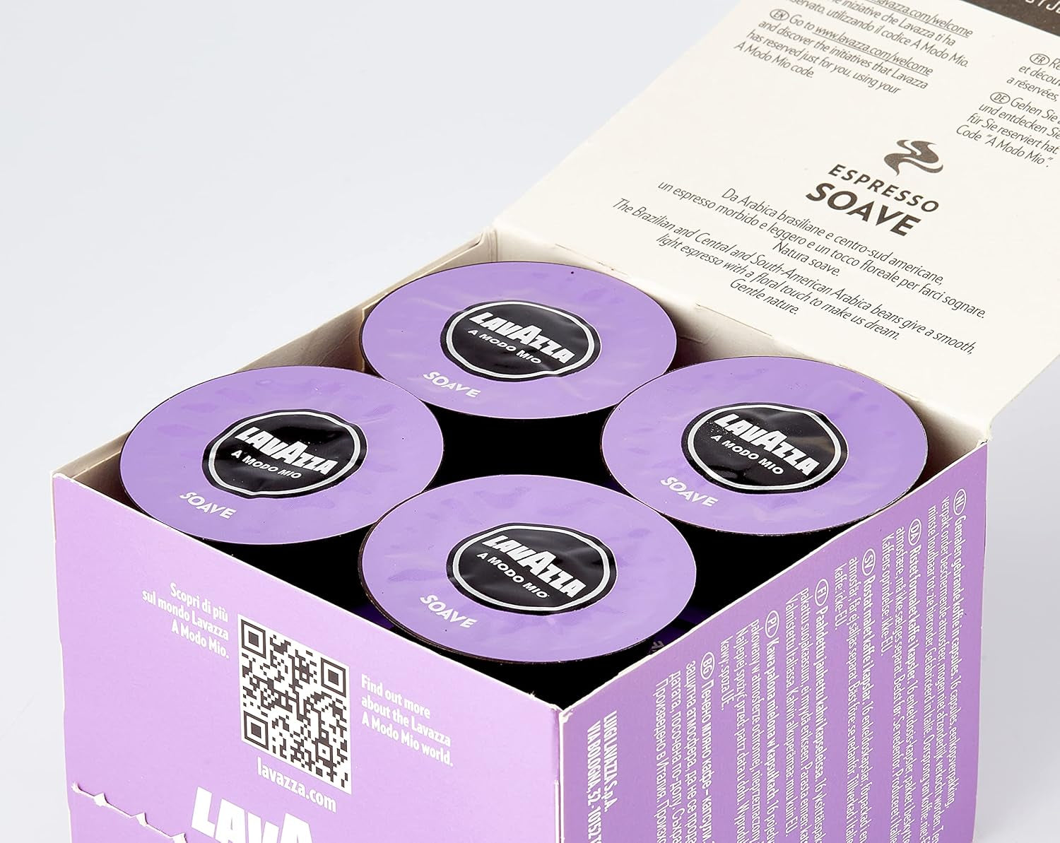 Lavazza A Modo Mio Espresso Soave, 1 x 16 Capsule (1 x 112 g)