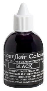 Sugarflair Colorante alimentare per aerografo Oro dorato Colorante alimentare liquido commestibile Aerografo per colorare torte Muffin Glassa e decorazione di torte - 60 ml