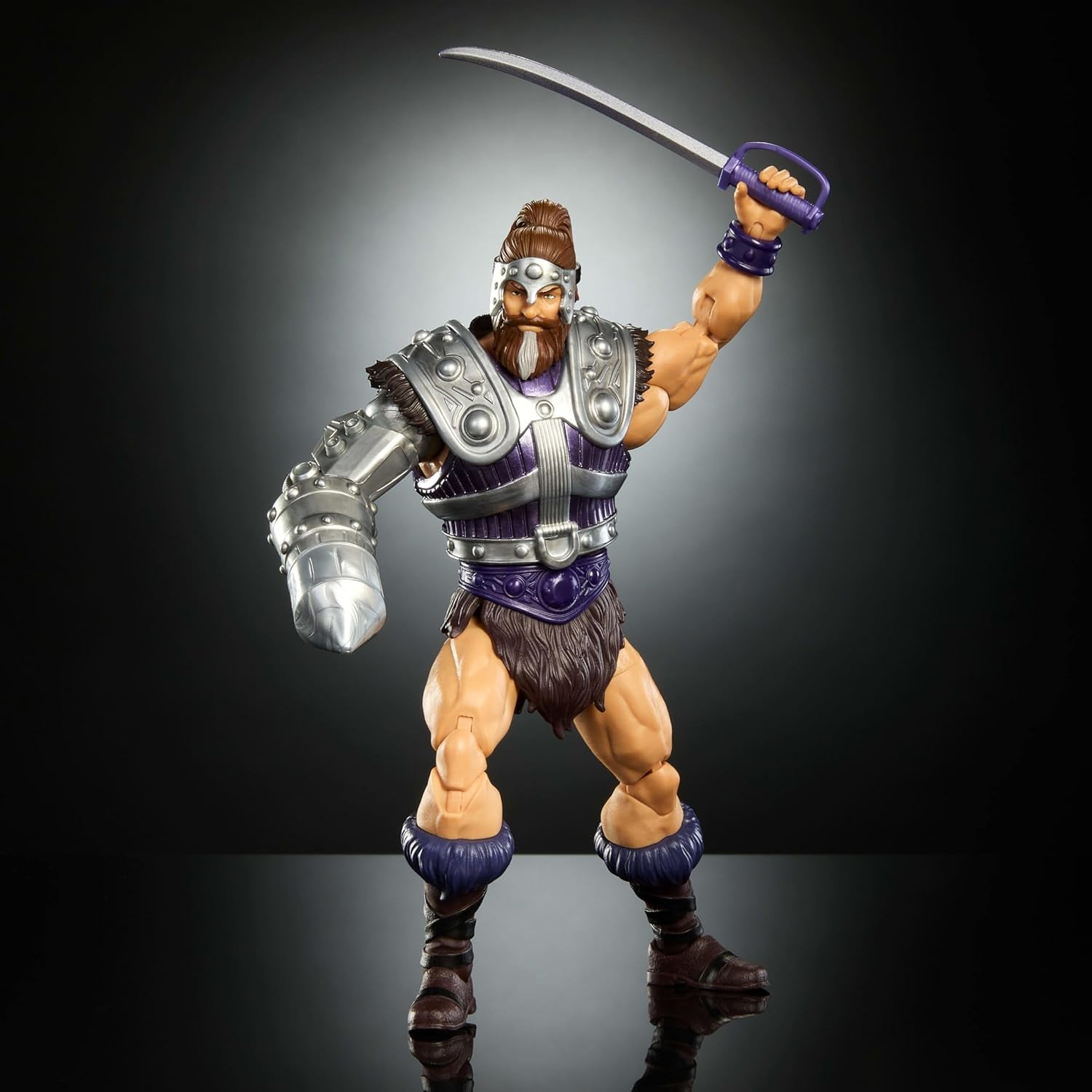 Figura d'azione di Masters of the Universe Masterverse ca. 18 Cm, New Eternia Fisto, MOTU Toy Hero With Iron Fist, 30 Punti Movimento, JBP76, [Multicolor] Action figures Naty Shop