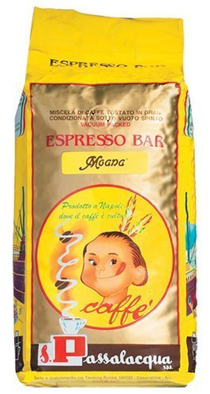 CAFFÈ PASSALACQUA MOANA - ESPRESSO - CONFEZIONE DA 1 kg CAFFÈ IN GRANI