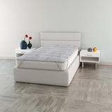 MB Home Italia, Topper, Thermocontrol, Piumini e Trapunte Matrimoniali 160X195 Cm Naty Shop Singolo 80X195 Cm Tencel