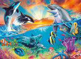 Puzzle Ravensburger per bambini - 12900 Abitanti dell'oceano - Puzzle subacqueo per bambini da 8 anni con 200 pezzi in formato XXL Puzzle Naty Shop