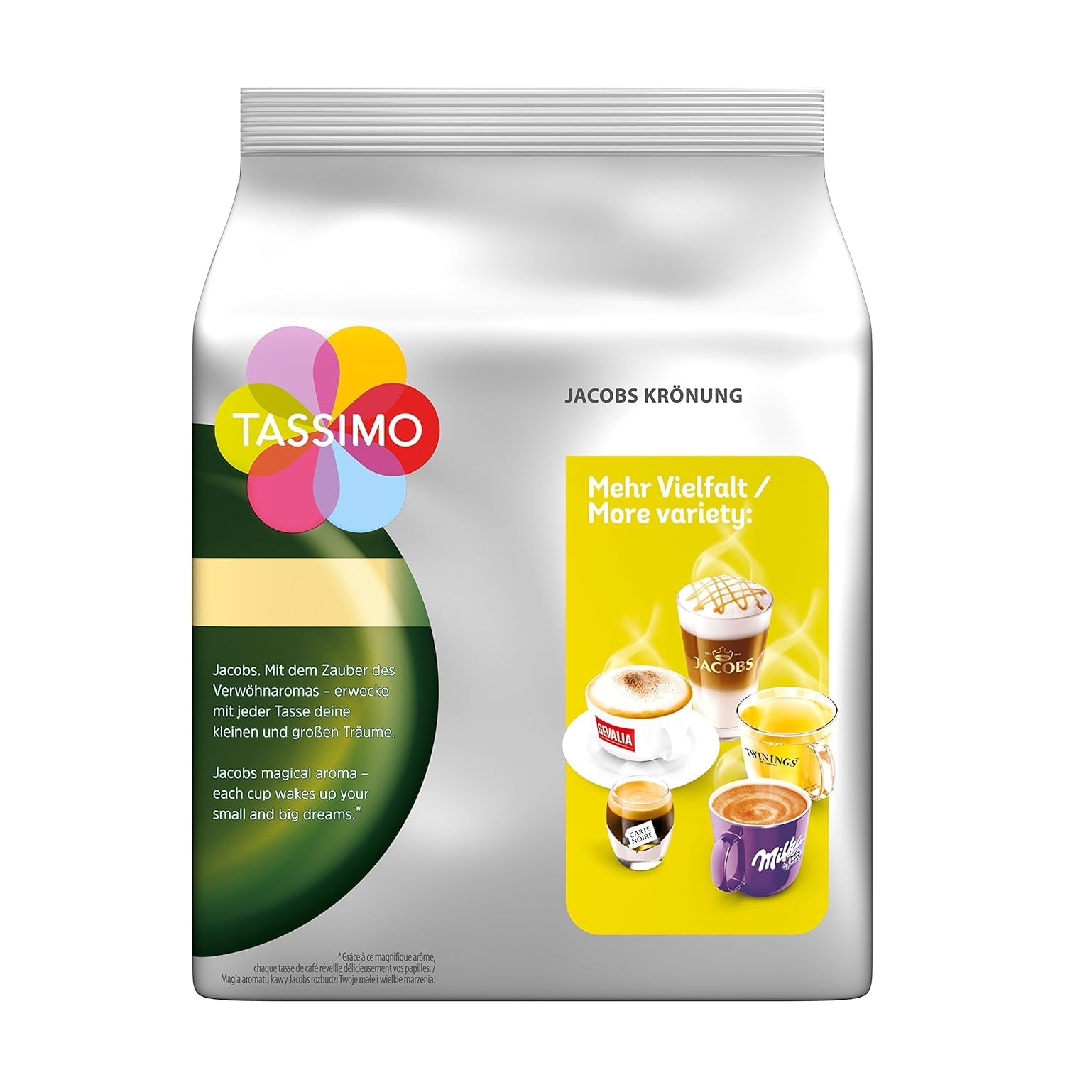 Tassimo Kapseln Jacobs Krönung, 5 x 16 cialde, 80 Kaffeekapseln