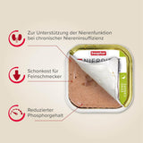 BEAPHAR – Pacchetto misto Renal Diet – Alimento completo per gatti con insufficienza renale cronica – Per supportare la funzionalità renale – 6 x 100 g