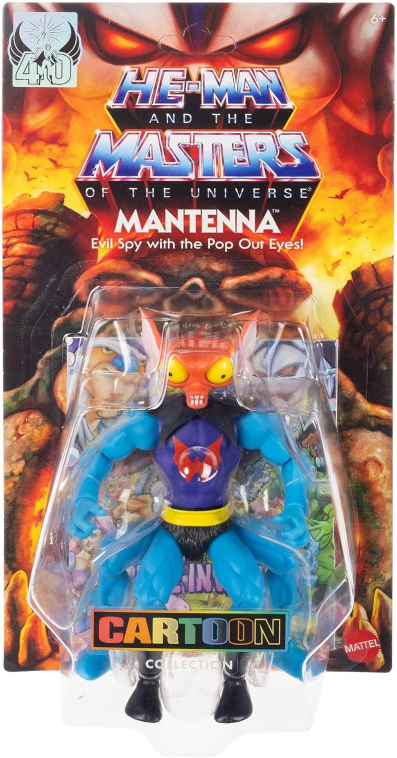 Figura d'azione Mantenna Princess of Power di Masters of the Universe Origins della collezione Cartoon, ca. Action figure TV Bogeyman Lift-Up Eyes JBM78 alta 14 cm Naty Shop