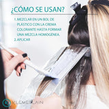 Crema per capelli con ossigeno. Ultra-crema ossidante per capelli. Tintura permanente per capelli. vegano. Tintura per capelli - 1000 ml (20 vol., 6%) Tintura per capelli Naty Shop