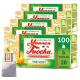 Yunnan Tuocha Zouji - Tè verde biologico con kumquat - Vitamina C - 100 bustine di tè - 200 g - Qualità Yunnan garantita