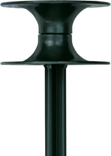 Set di 3 guide per tubo, verde, 24 x 9 cm | Tubo da giardino e guidacavo con ancoraggio a terra | Avvolgitubo per proteggere aiuole e muri di casa | Avvolgitubo per tubo e cavo da giardino