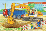 Ravensburger Puzzle per bambini - 07616 Cantiere e fattoria - Puzzle per bambini dai 3 anni, con 2X12 pezzi Puzzle Naty Shop