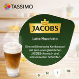 Tassimo Kapseln Jacobs Tipo Latte Macchiato Classico, 5 x 8 cialde, 40 Kaffeekapseln