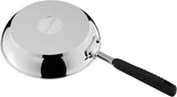 Padella in acciaio inox con rivestimento antiaderente - adatta all'induzione, con comodo manico - 28 Cm Pentole e Padelle Naty Shop