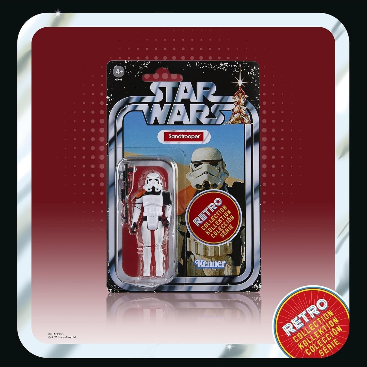 Collezione retrò Star Wars Star Wars: Una nuova speranza Confezione multipla da 6 action figure Action figure da 9,5 cm Naty Shop