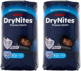 Huggies DryNites Pannolini bagnanti notturni super assorbenti per ragazzi 8-13 anni (30-48 kg) 27 pannolini (3 x 9 pezzi)