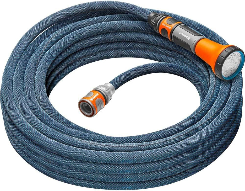 Set Gardena Liano Xtreme 1/2 pollice, 15 m: tubo da giardino in tessuto estremamente robusto con tubo interno in PVC leggero e resistente alle intemperie (18465-20)