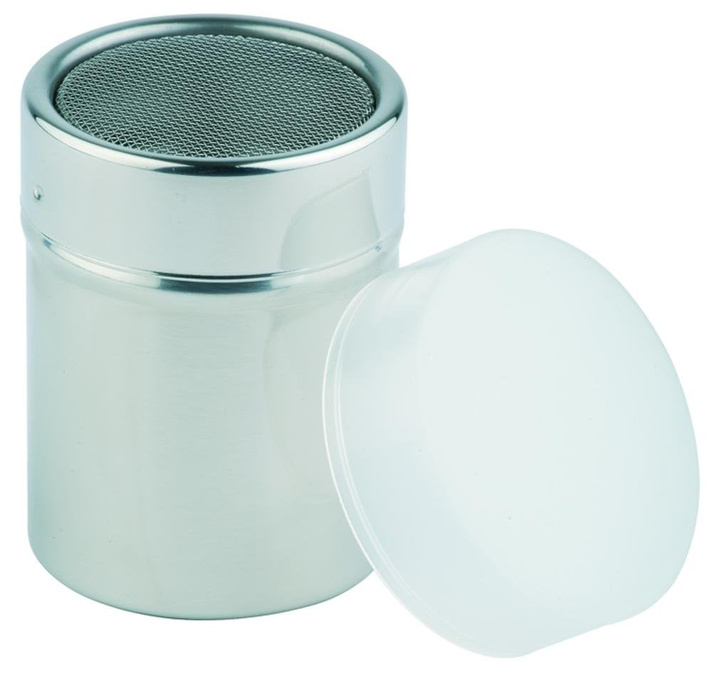 Dispenser a rete APS 776, Ø 5,5 cm, altezza 7,5 cm, contenitore in acciaio inox, copertura antipolvere in PP