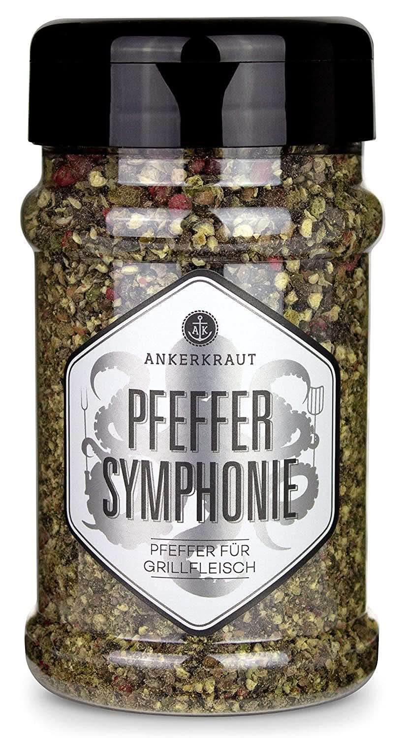 Ankerkraut Symphonie, mix di peperoni per condire con aroma e gusto, 140 grammi Naty Shop Spezie macinate 160 grammi