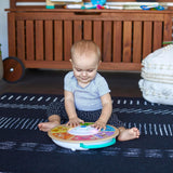 Baby Einstein, Hape, Cal's Smart Sounds Symphony Magic Touch Gioco di attività elettronico in legno in 3 lingue (inglese, francese e spagnolo), 3 modalità, dai 6 mesi Giocattoli per bambini Naty Shop