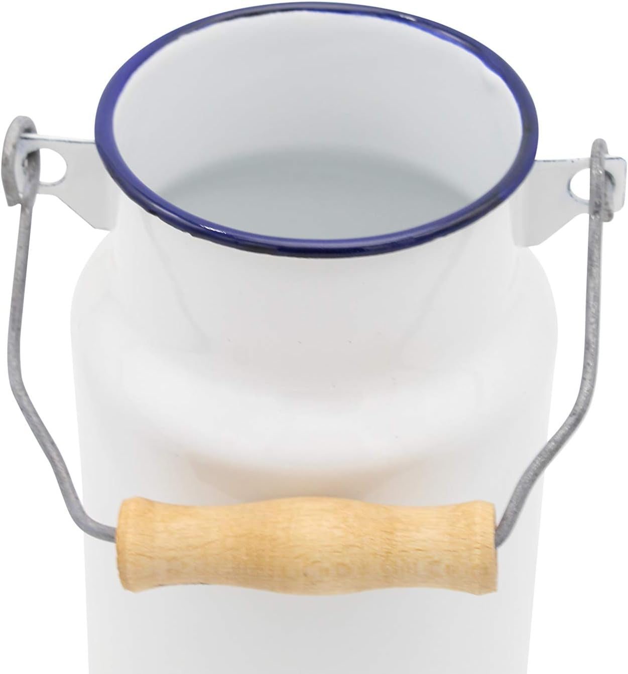 Lattina per latte smaltata Krüger "SYLT" con coperchio