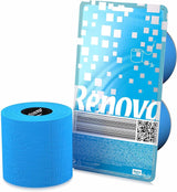 Carta igienica RENOVA, blu, confezione regalo, 2 rotoli (200064206)