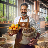 Set caffè in grani 3x1kg 3000g | Guaxupe brasiliano | Caffè brasiliano | Caffè speciale | Appena fritto | Panificio artigianale al caffè