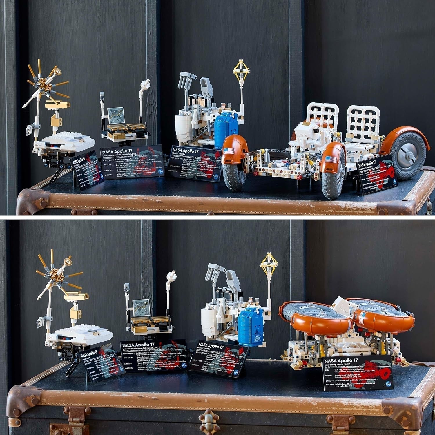 LEGO Technic NASA Apollo Veicolo itinerante lunare (LRV), Modello rover lunare per adulti, Spazio da collezione per appassionati di scienza, Giocattolo da costruzione, Modello di veicolo spaziale 42182 Set da costruzione Besuche den LEGO-Store