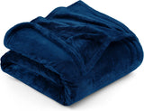 Utopia Bedding Coperta in Pile Accogliente [228X228 Cm, Grigio] Coperta Morbida, Leggera, Calda e Soffice Coperta Comoda e Traspirante per Letto Divano Letti e Coperte Besuche den Utopia Bedding-Store Navy 228X193 Cm