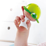 Set sonaglio con ventosa Hape | Tre animali con elementi di dentizione, tartaruga, polpo e balena | Giocattolo didattico da 0 mesi Bebe Toys Naty Shop