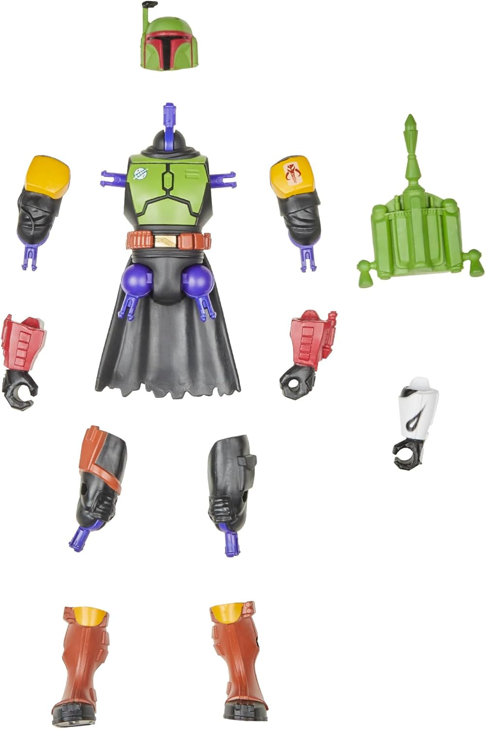 Star Wars Mixmashers Boba Fett Action figure e accessori mix-and-match personalizzabili Action figures Naty Shop