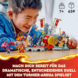 LEGO NINJAGO Arena del torneo Giocattolo avventuroso per bambini Ninja Playset con 6 minifigure Collezione Set da costruzione Regalo di compleanno per ragazzi e ragazze di 7 anni 71818 Set da costruzione Besuche den LEGO-Store