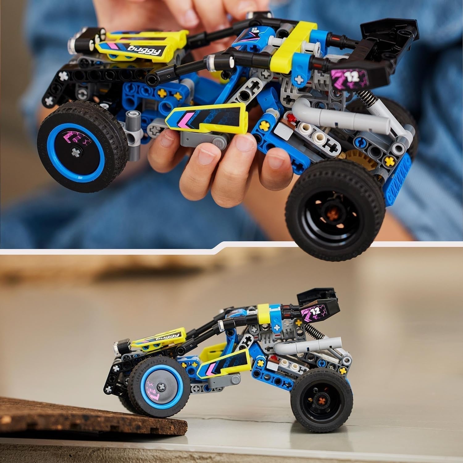 LEGO Technic Auto da corsa fuoristrada buggy giocattolo per bambini Kit di costruzione auto da corsa buggy regalo per ragazzi e ragazze Modello di auto da rally di 8 anni 42164 Set da costruzione Acquista dal negozio LEGO