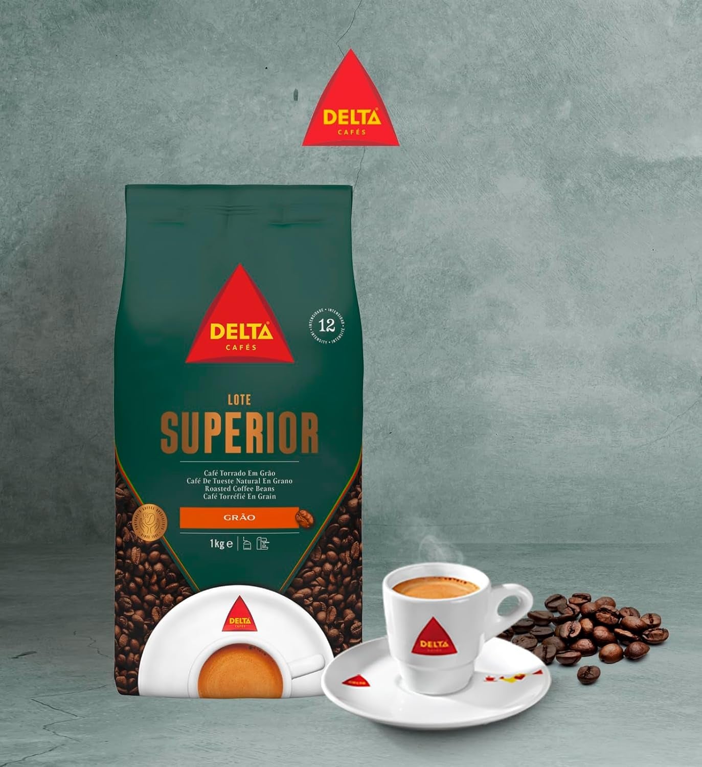 Lotto di confezionamento Caffè Delta Superior in grani 1 kg