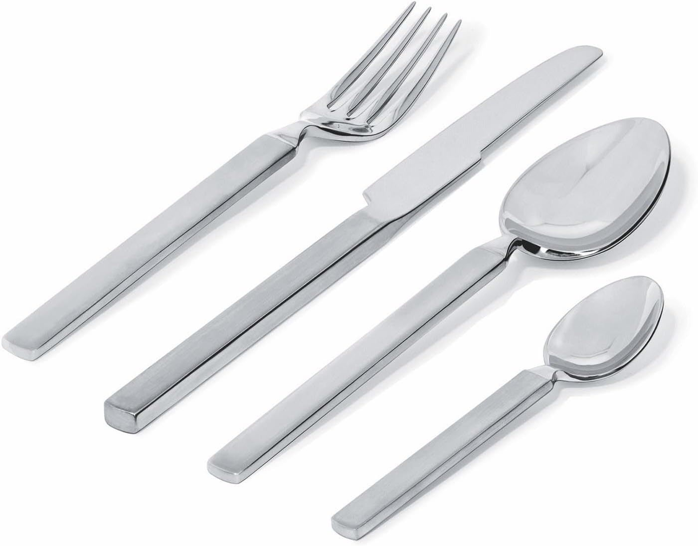 Alessi 4180S24 Dry Servizio Posate 24 Pezzi Acciaio Inox Cucina Naty Shop