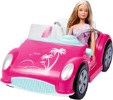 Simba Steffi Love Beach Car Doll in fantastico outfit estivo con passeggino da spiaggia 29 cm, dai 3 anni in su