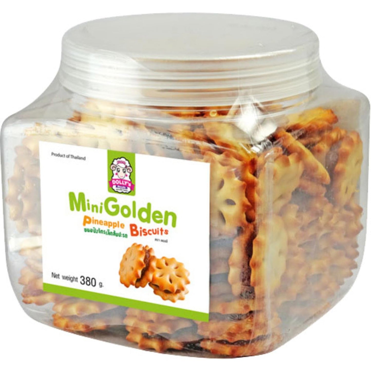- Mini biscotti all'ananas dorato, (1 x 380 g)