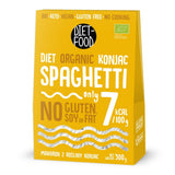 DIET-FOOD Riso istantaneo Shirataki Konjac biologico, a basso contenuto di carboidrati, a basso contenuto calorico, vegano, senza grassi, senza soia, senza glutine, cheto friendly, dimagrante, 300 grammi