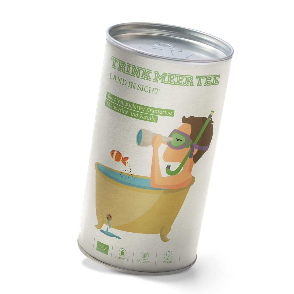 Bevi più tè FRISCHER FRIESE - Tisana biologica | Miscela di menta | Tè alla menta biologico | Tè sfuso in scatola da tè | Regalo I 50 G