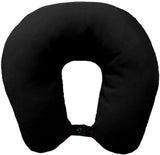 Lemos Home Cuscino per il collo con imbottitura in microfibra, cuscino di supporto per il collo, comodo cuscino da viaggio per aereo, auto, ufficio, ideale per campeggio, vacanze e gadget da viaggio (verde menta)