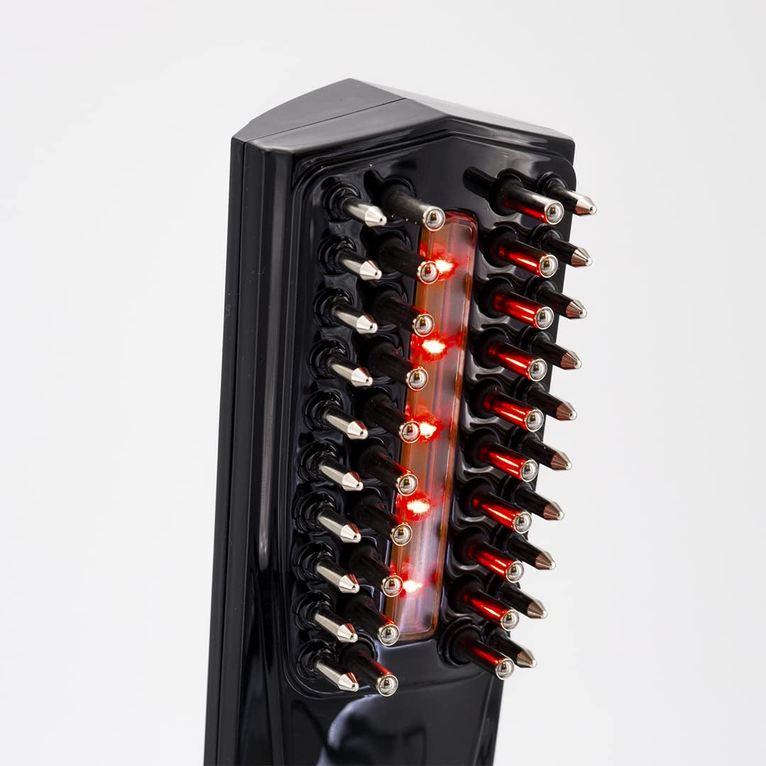 Redenhair Spazzola per rigenerazione capelli - trattamento caduta capelli - stimolatore crescita capelli - crescita ideale capelli - prevenzione caduta capelli per donna e uomo Hair Care Naty Shop
