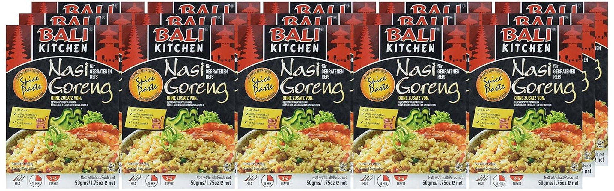Nasi Goreng, confezione da 15 (confezione da 15 x 50 g)