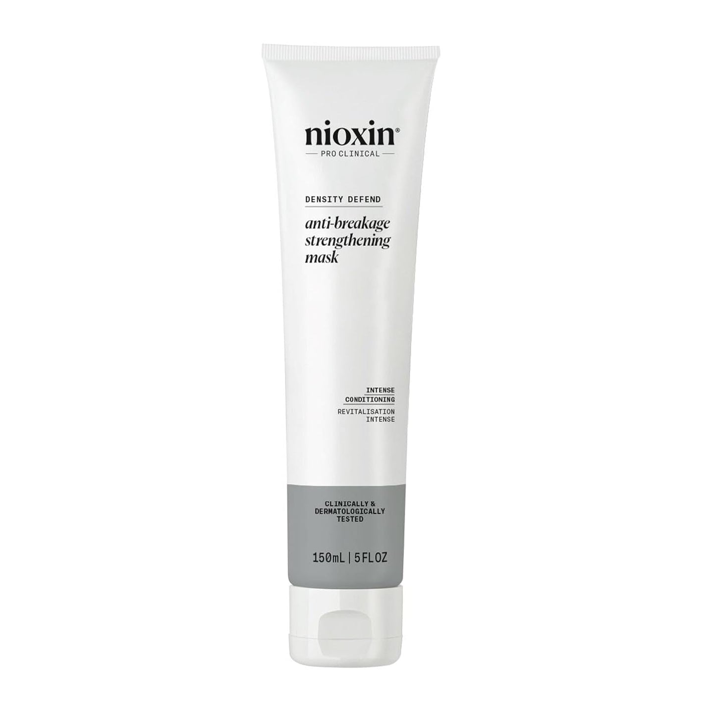 Nioxin Density Defend Anti-Breakage Strengthening Hair Mask - Maschera idratante per capelli contro la rottura dei capelli, cura dei capelli senza risciacquo con vitamina C Naty Shop Hair Mask 150 ml (1 confezione)
