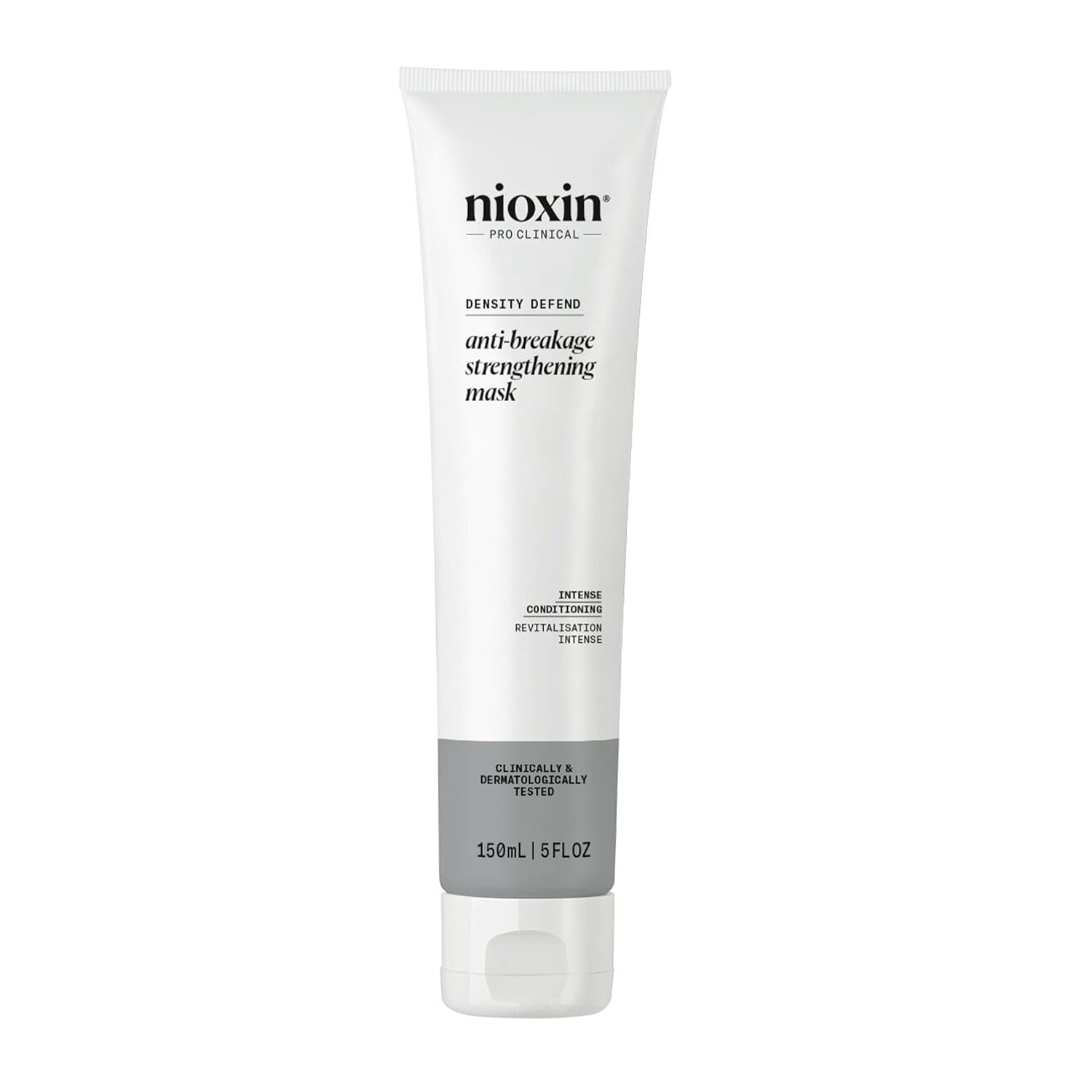 Nioxin Density Defend Anti-Breakage Strengthening Hair Mask - Maschera idratante per capelli contro la rottura dei capelli, cura dei capelli senza risciacquo con vitamina C Naty Shop Hair Mask 150 ml (1 confezione)