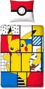 Biancheria da letto per ragazzi e bambini, Pikachu, 100% cotone Biancheria da letto - bambini Naty Shop Default Title