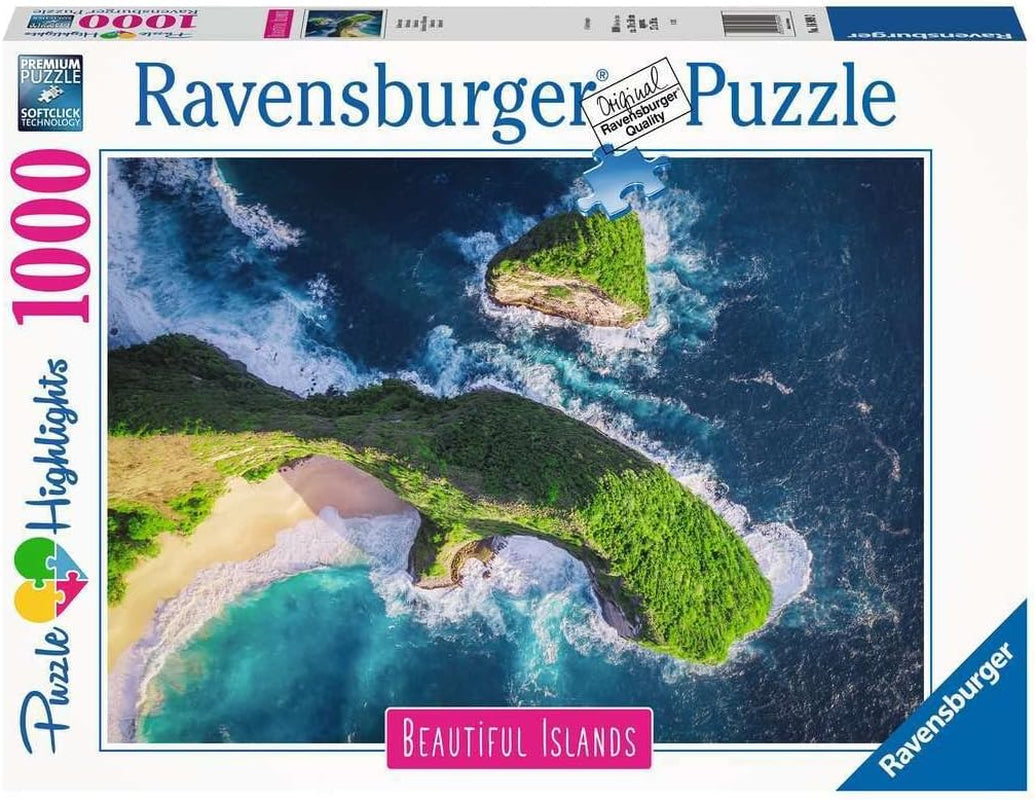 Ravensburger Puzzle Beautiful Islands 16909 - Indonesia - Puzzle da 1000 pezzi per adulti e bambini sopra i 14 anni Puzzle Naty Shop Vecchio design