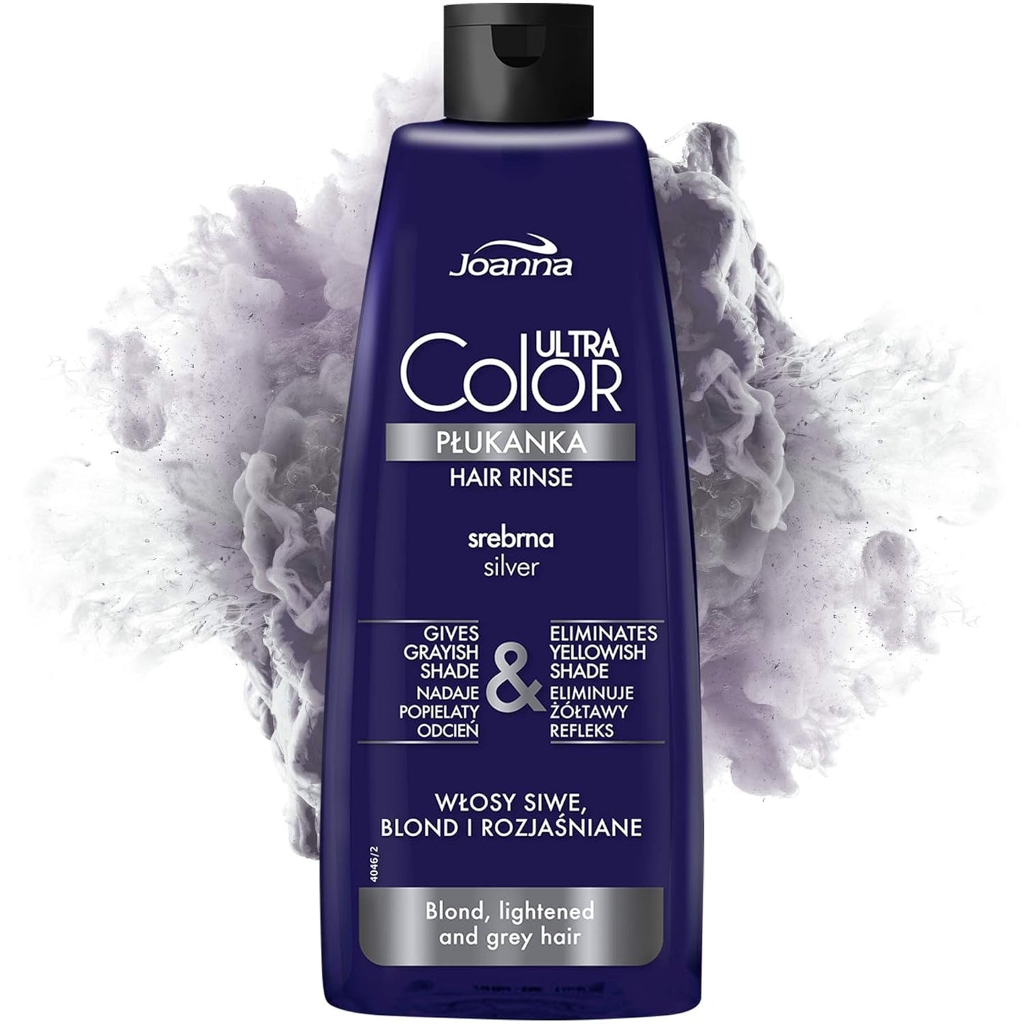 Joanna Ultra Color - Balsamo colorante rosa per capelli biondi e chiari - Rosa pastello - Lucentezza naturale - Rimuove la sfumatura gialla dai capelli biondo-grigi - Effetto temporaneo - 150 ml Naty Shop Tintura per capelli Tonalità biondo cenere 150 Ml (1 confezione)
